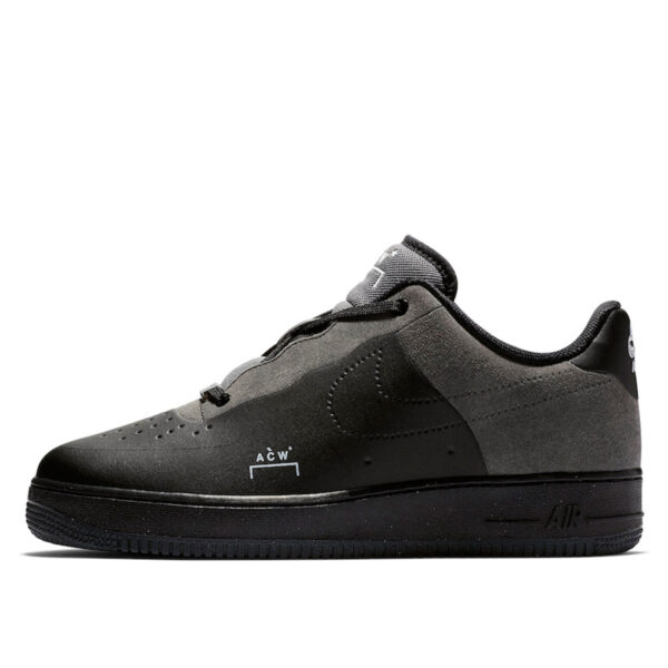 x A-Cold-Wall* Air Force ACW AF 1 Low Black Light Grey (2018)