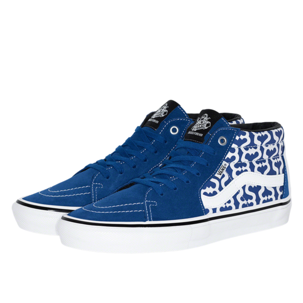 x Vans Monogram S Logo Skate Grosso Mid Blue (SS21)
