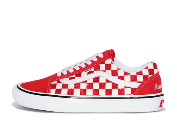 x Swarovski x Supreme Old Skool Red (2022)