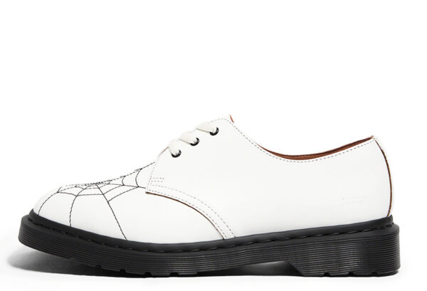 x Dr. Martens® Spiderweb 3-Eye Shoe White (SS22)
