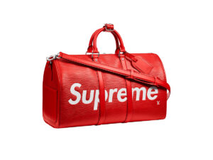 x Supreme Keepall LV Bandouliere 45 EPI Red (FW17)
