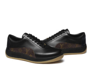 x Supreme Sport Monogram LV Sneaker Black Brown (FW17)