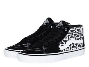 x Vans Monogram S Logo Skate Grosso Mid Black (SS21)