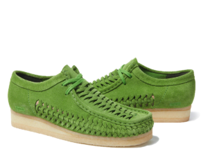 x Clarks Originals Woven Wallabee Green (FW21)