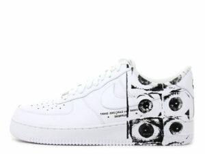 x Supreme Comme des Garcons CDG Air Force 1 Low White
