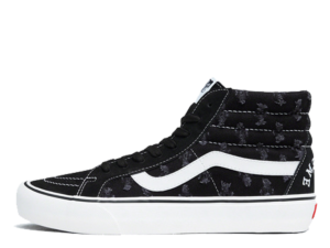 x Supreme Hole Punch Denim Sk8-Hi Pro Black (SS20)