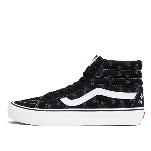 x Supreme Hole Punch Denim Sk8-Hi Pro Black (SS20)