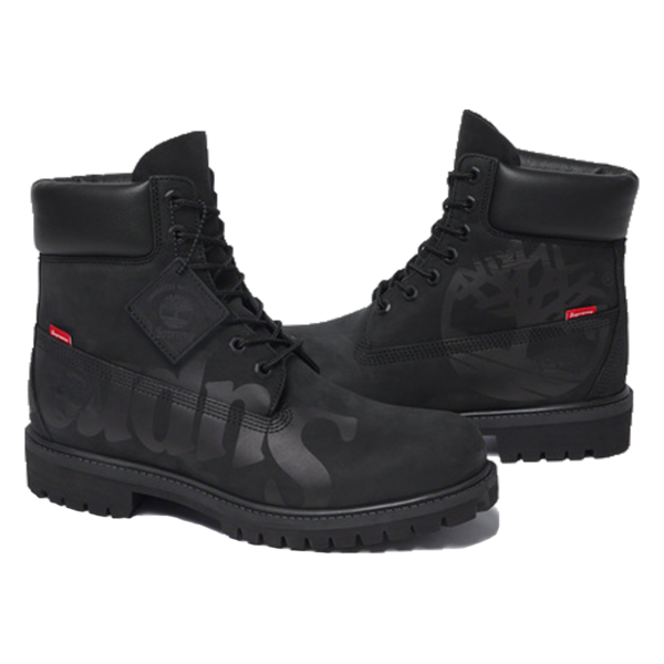 Timberland Big Logo 6-Inch Premium Waterproof Boot Black (FW20)