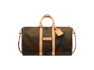 x Supreme Keepall LV Bandouliere 45 Monogram Camo (FW17)