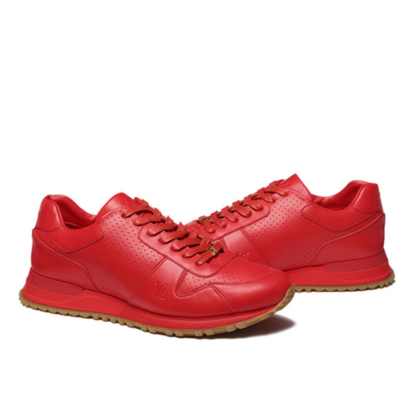 Louis Vuitton x Supreme Run Away LV Sneaker Red Gum (FW17)