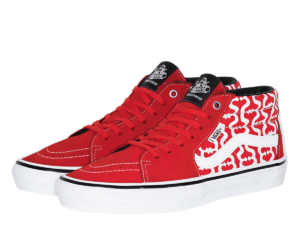 x Vans Monogram S Logo Skate Grosso Mid Red (SS21)