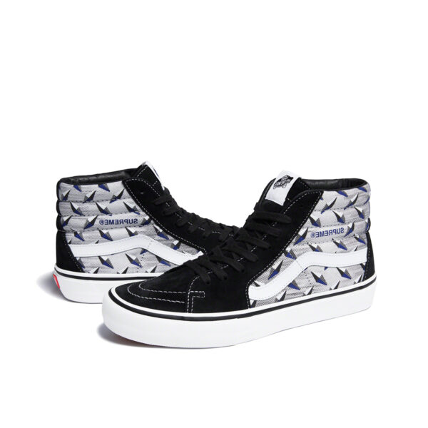 x Supreme Sk8-Hi Pro Diamond Plate Black (SS19)