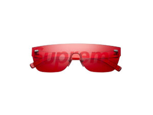 x Supreme All Over City Mask LV Sunglasses Red (FW17)