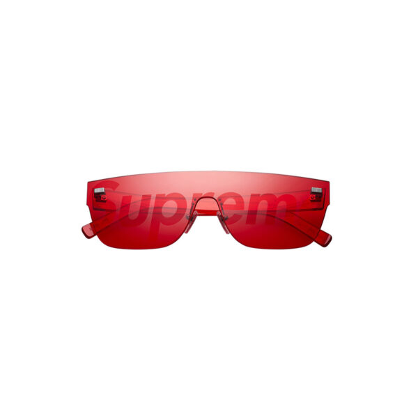 x Supreme All Over City Mask LV Sunglasses Red (FW17)