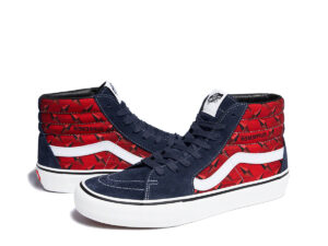 x Supreme Sk8-Hi Pro Diamond Plate Navy (SS19)
