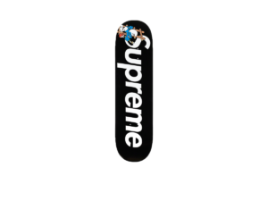 Smurfs Skateboard Black (FW20)