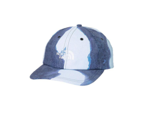 x The North Face® Bleached Denim Print 6-Panel Indigo (FW21)
