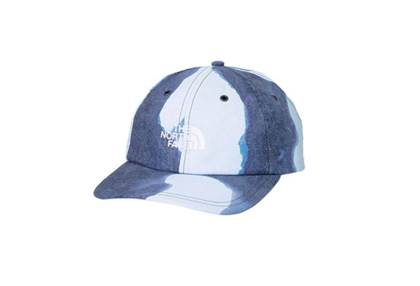 x The North Face® Bleached Denim Print 6-Panel Indigo (FW21)