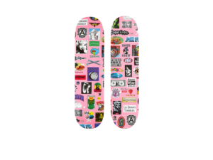 Stickers Skateboard Pink - 8.25" x 32.25" (SS21)