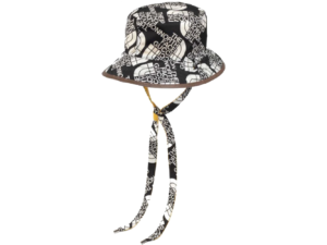 x The North Face Self Tie Nylon Hat Black/White/Silver-Tone (SS21)