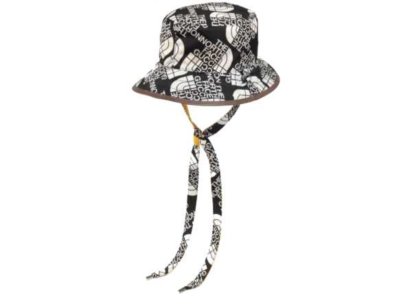 x The North Face Self Tie Nylon Hat Black/White/Silver-Tone (SS21)
