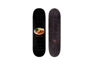 Chicken Dinner Skateboard Deck Black (8.25) (SS18)